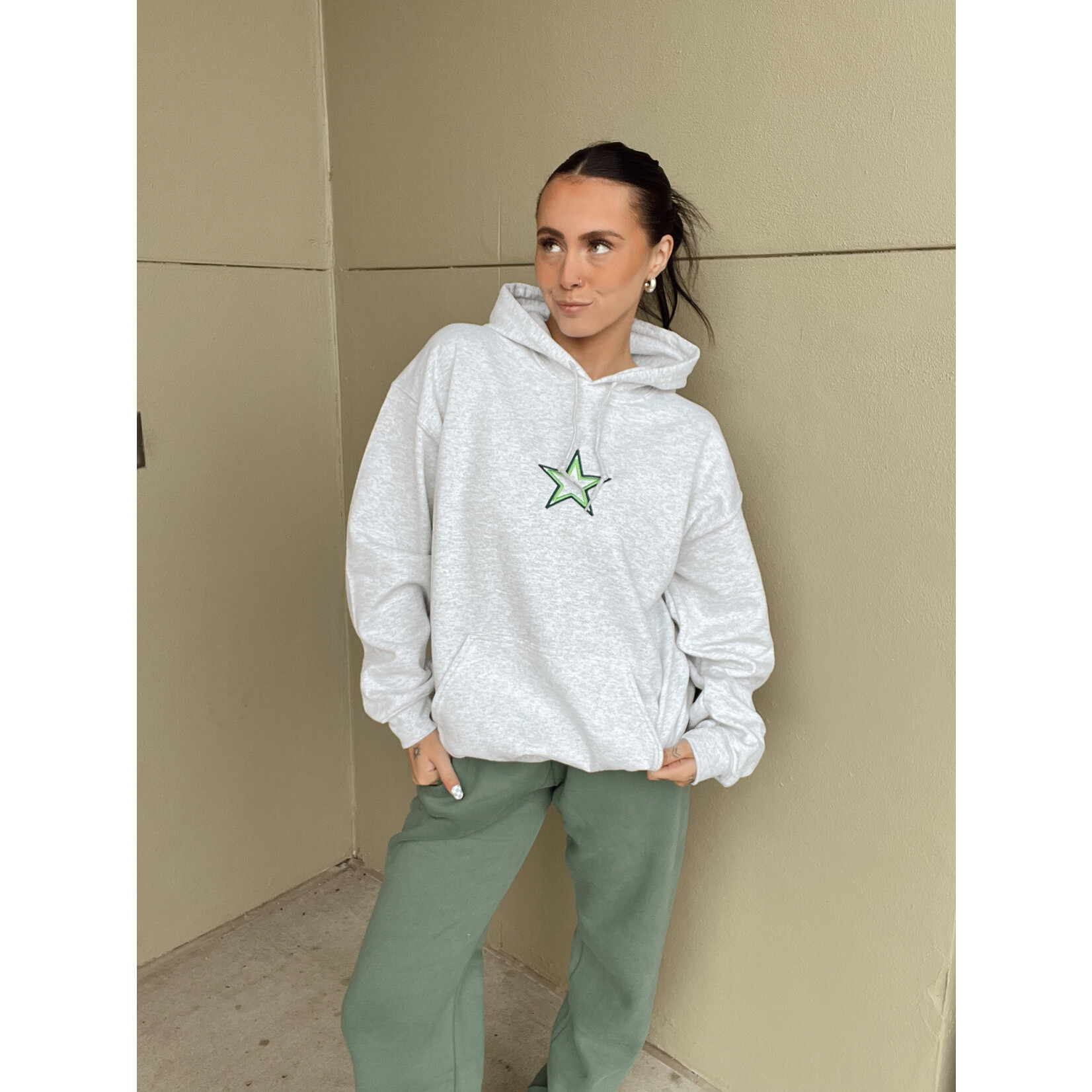 Look Forward To The Future Emb. Hoodie