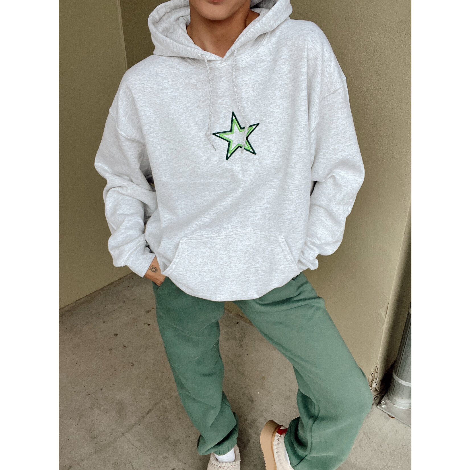 Look Forward To The Future Emb. Hoodie