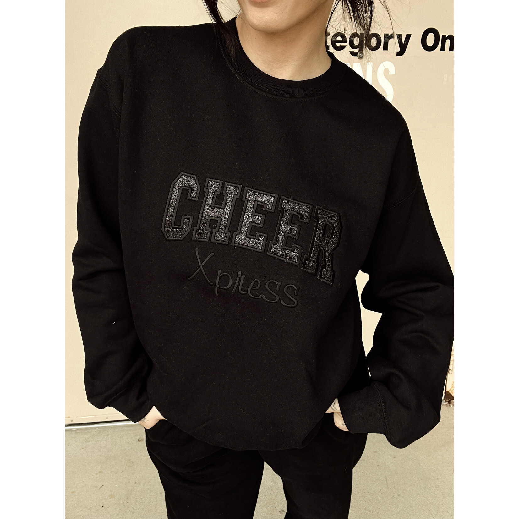 Gildan Cheer Xpress Custom Sparkle Emb. Crew