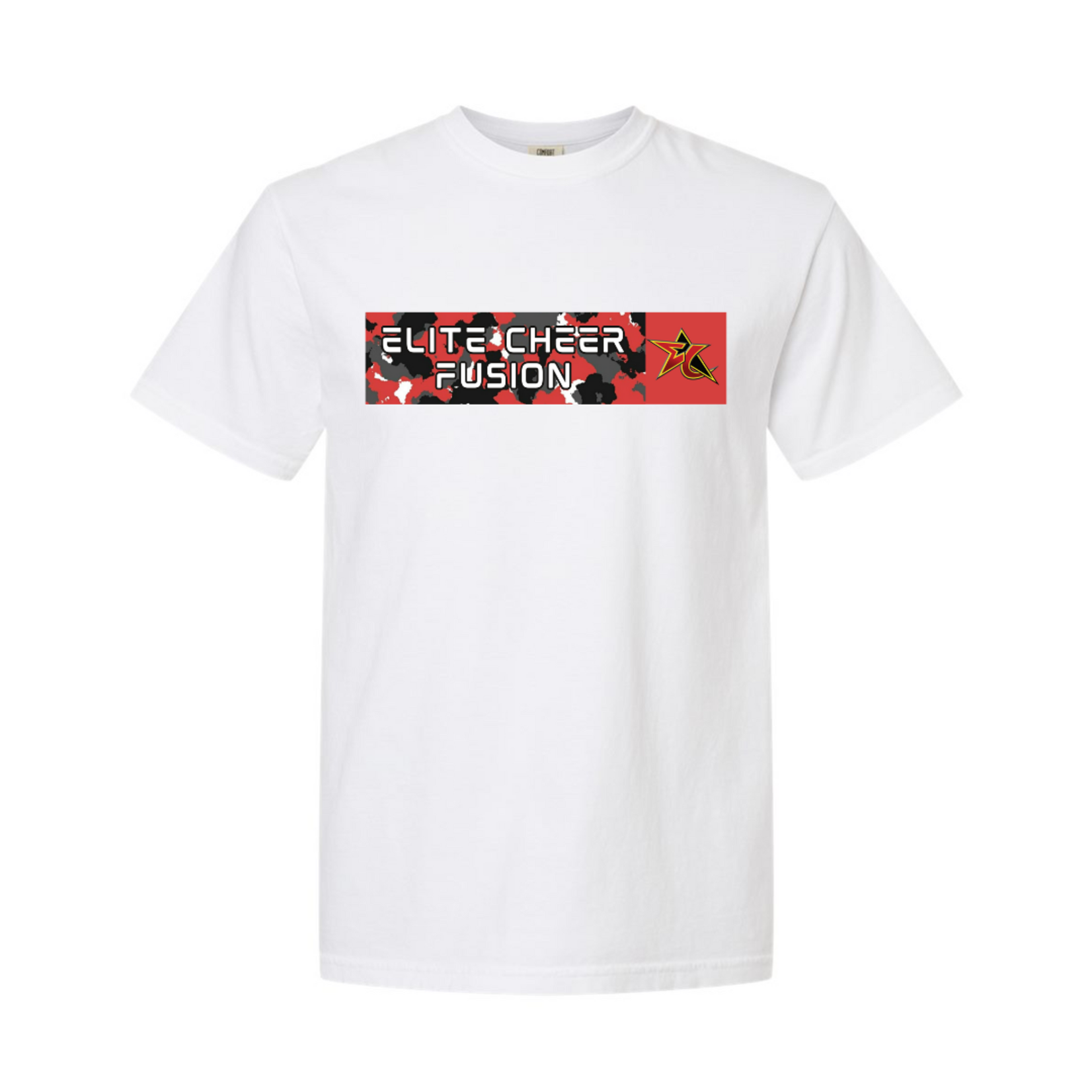 comfort colors Elite Cheer Camo Tee
