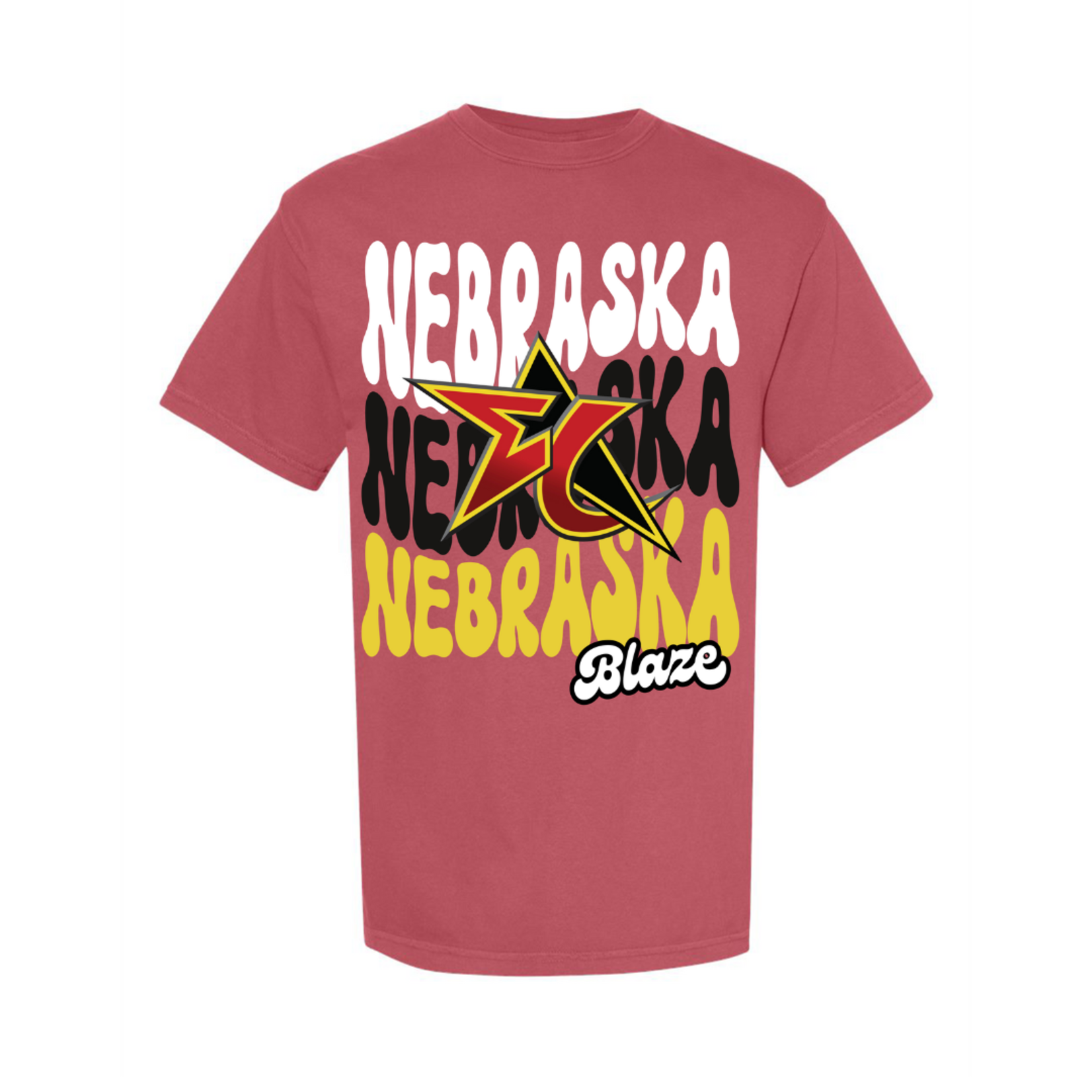 comfort colors Nebraska Elite Wave Tee
