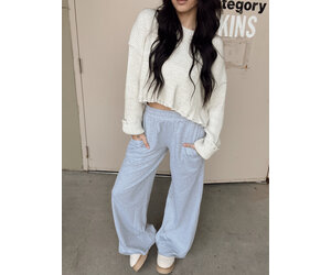 パンツ andwang washed sweat setup pants ALEXANDER WANG - Women Articulated Leg Sweat Pant – Atelier