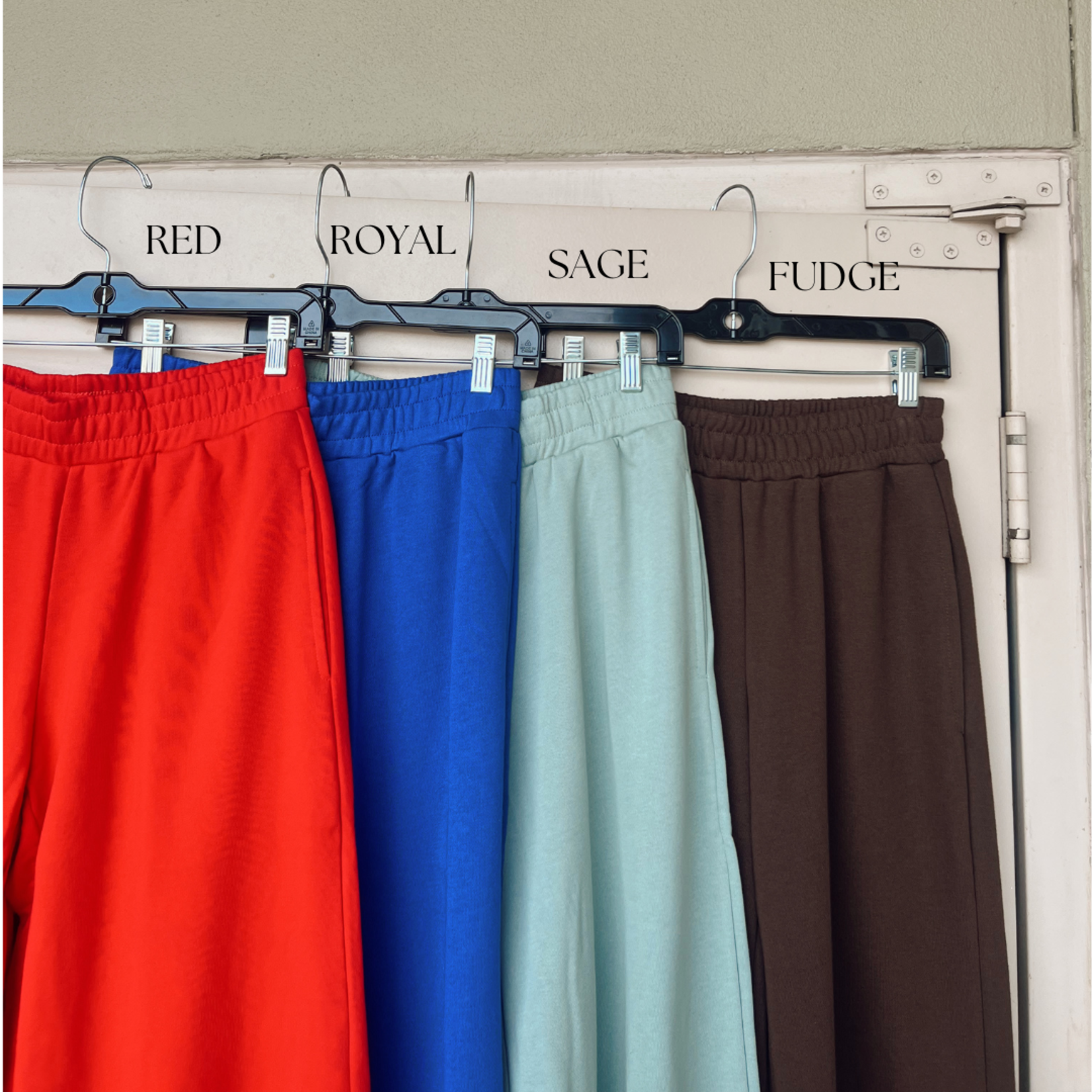 Wide Leg Sweat Pants