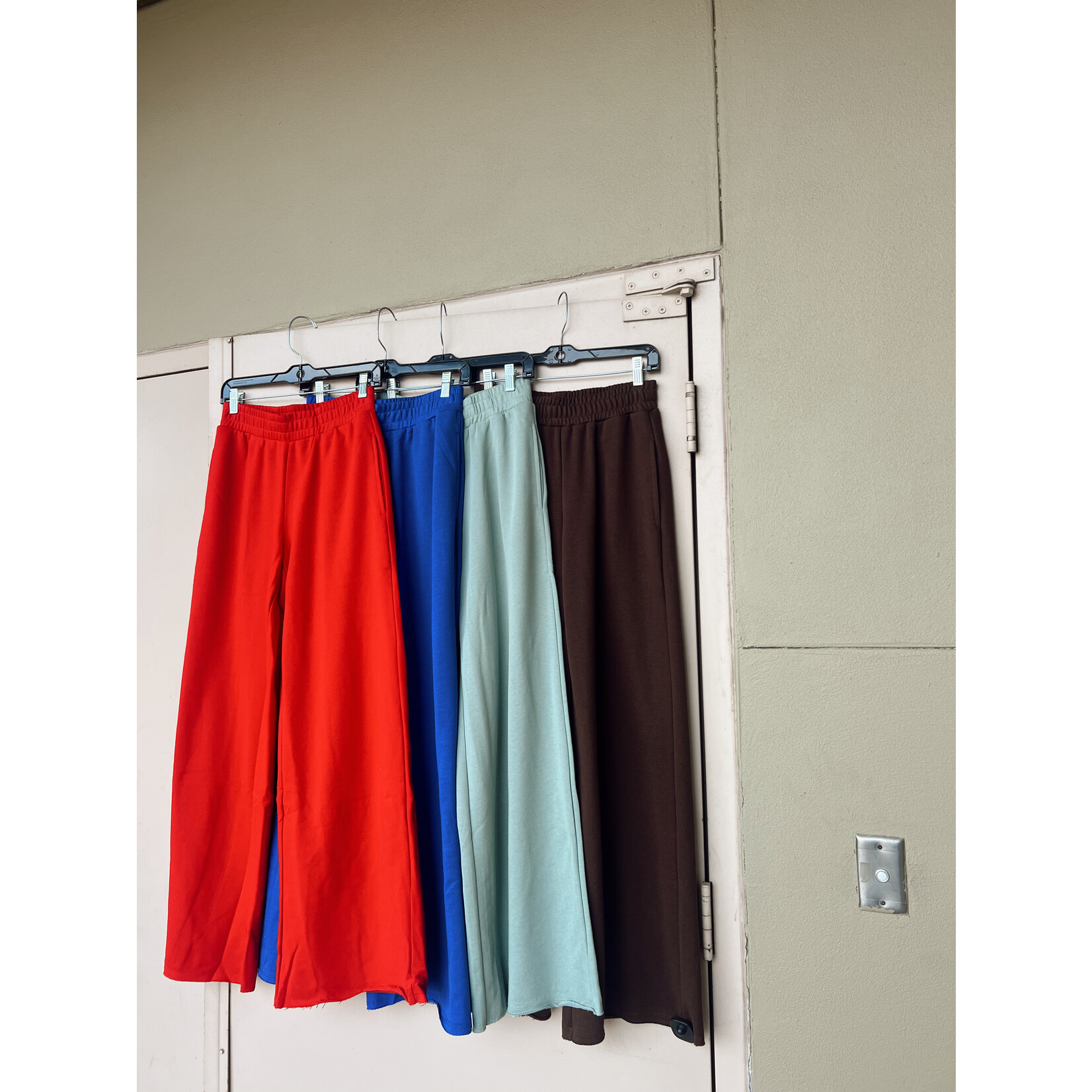 Wide Leg Sweat Pants