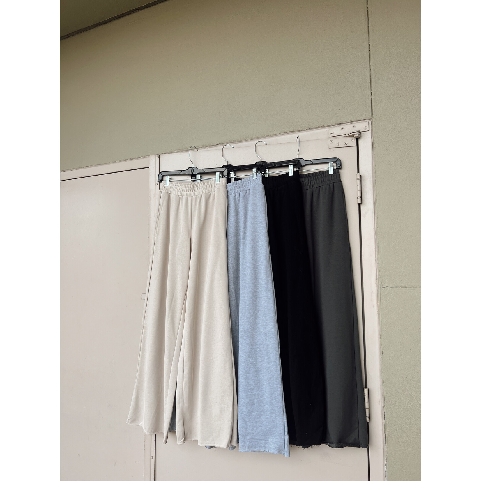 Wide Leg Sweat Pants