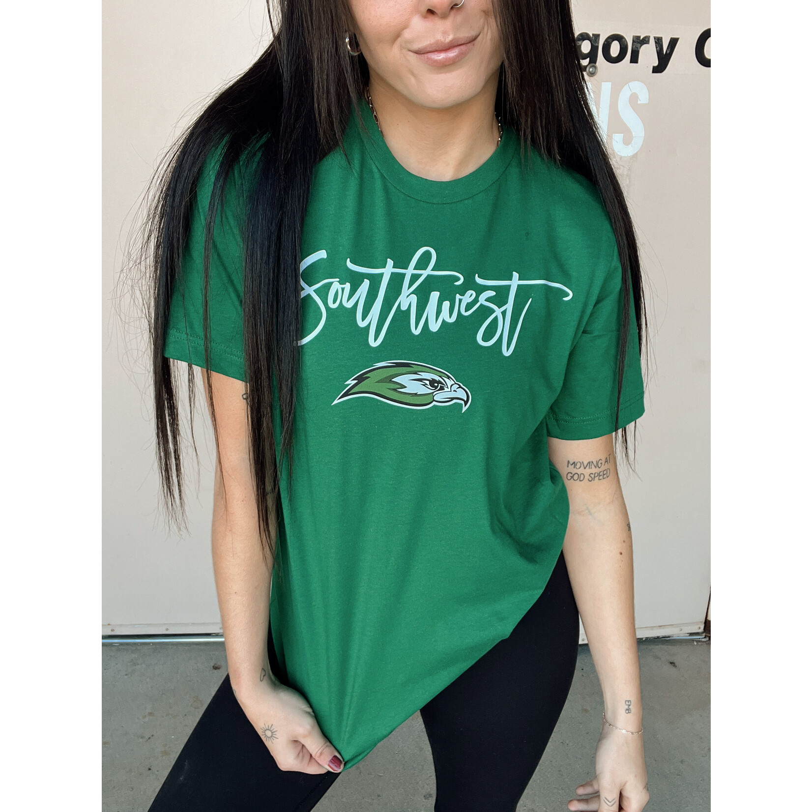 Bella+Canvas Southwest Cursive Tee