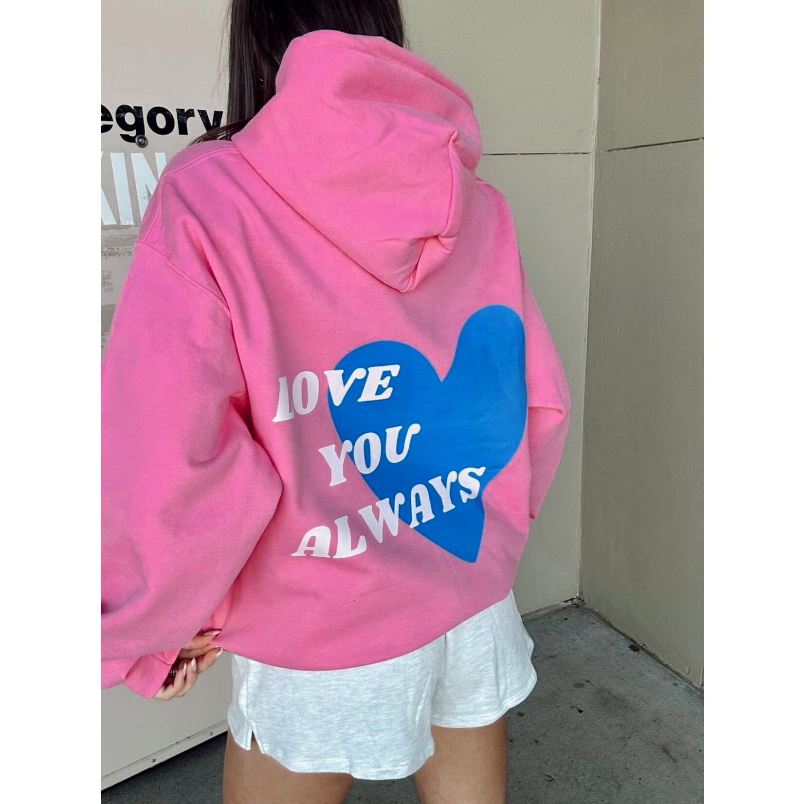 Gildan Love You Always Hoodie