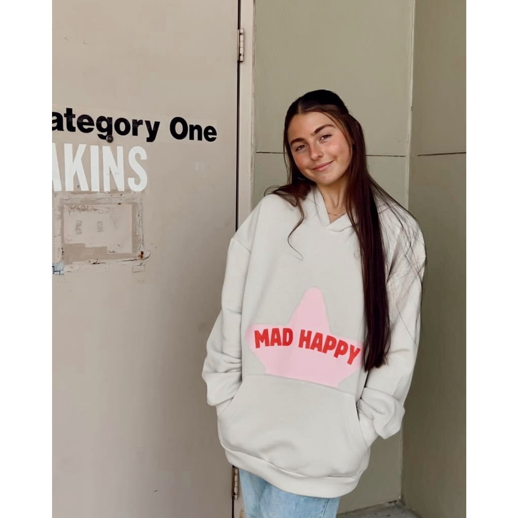 American Apparel Mad Happy Hoodie