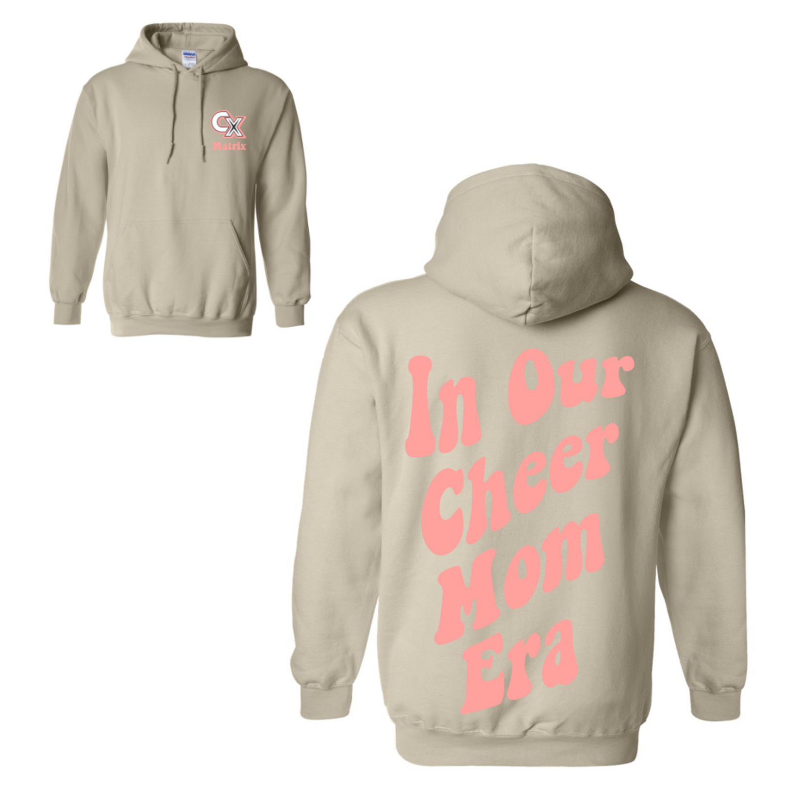 Gildan In My Cheer Mom Era Matrix Hoodie