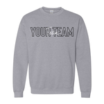 Gildan Custom Layered Team Crew