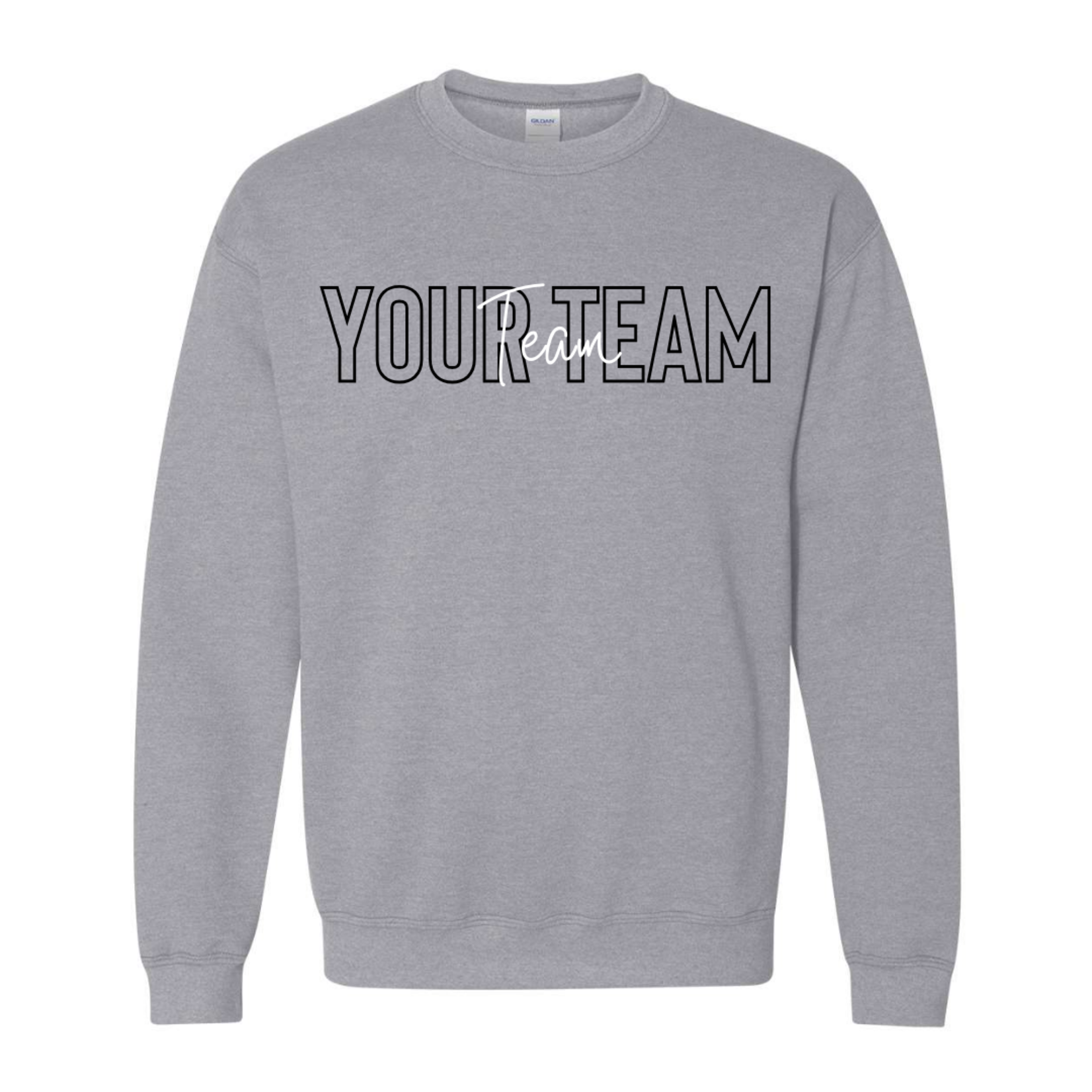 Gildan Custom Layered Team Crew