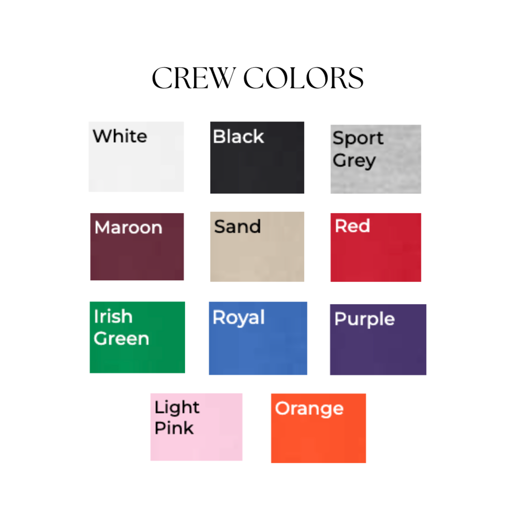 Gildan Custom Layered Team Crew