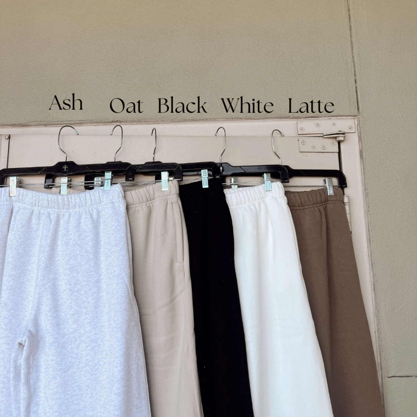 Lightweight Fleece Wide Leg Pants