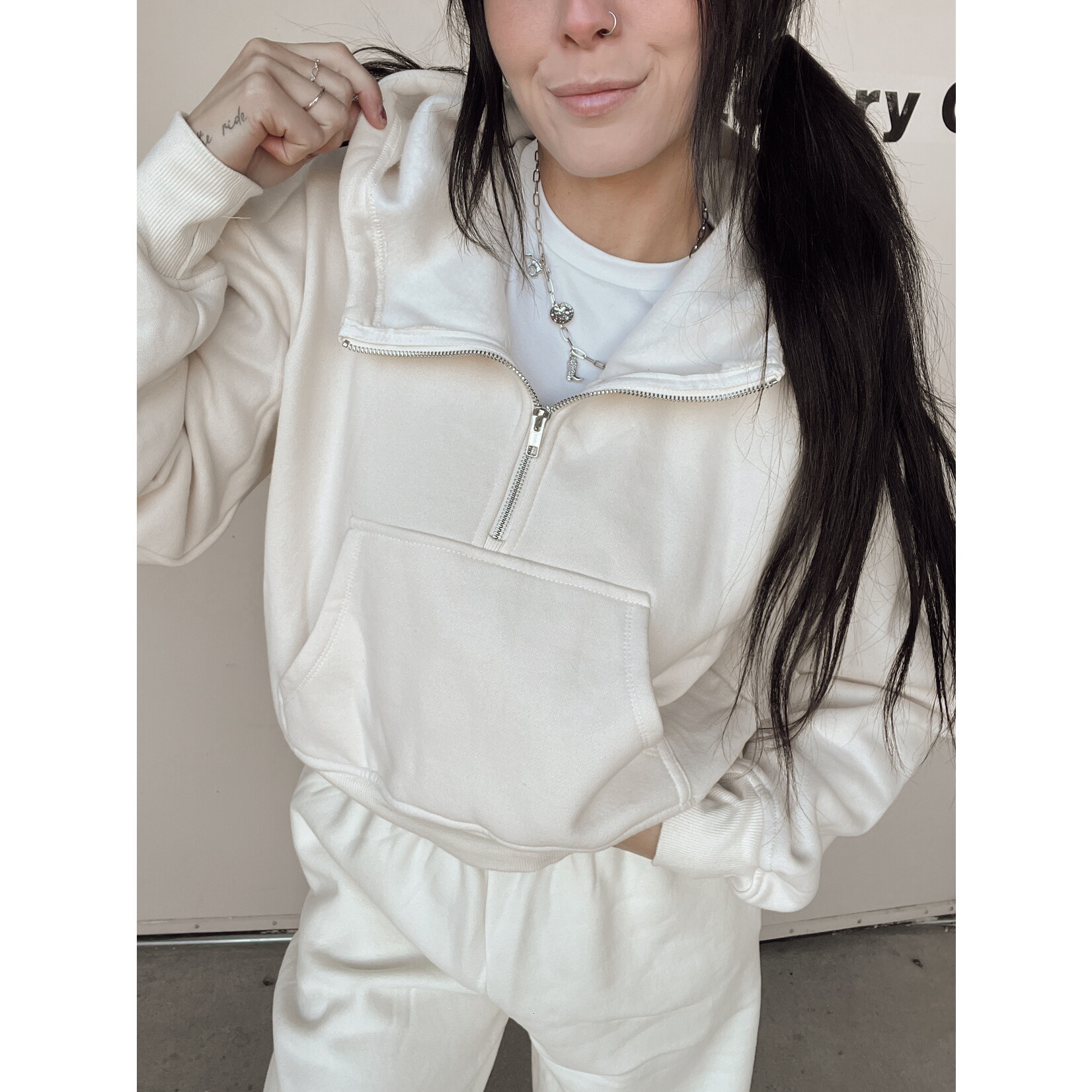 Scuba Half Zip Hoodie