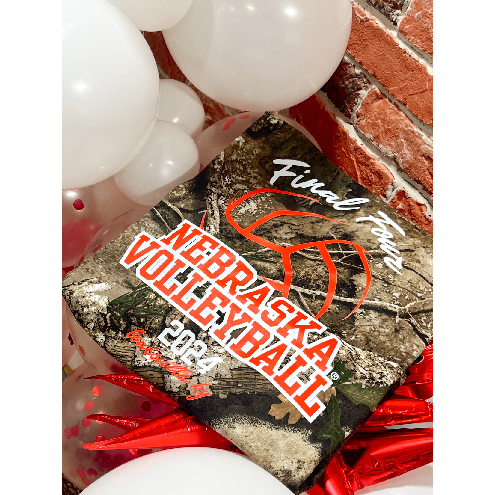 Code Five Nebraska Volleyball Final Four Camo Long Sleeve