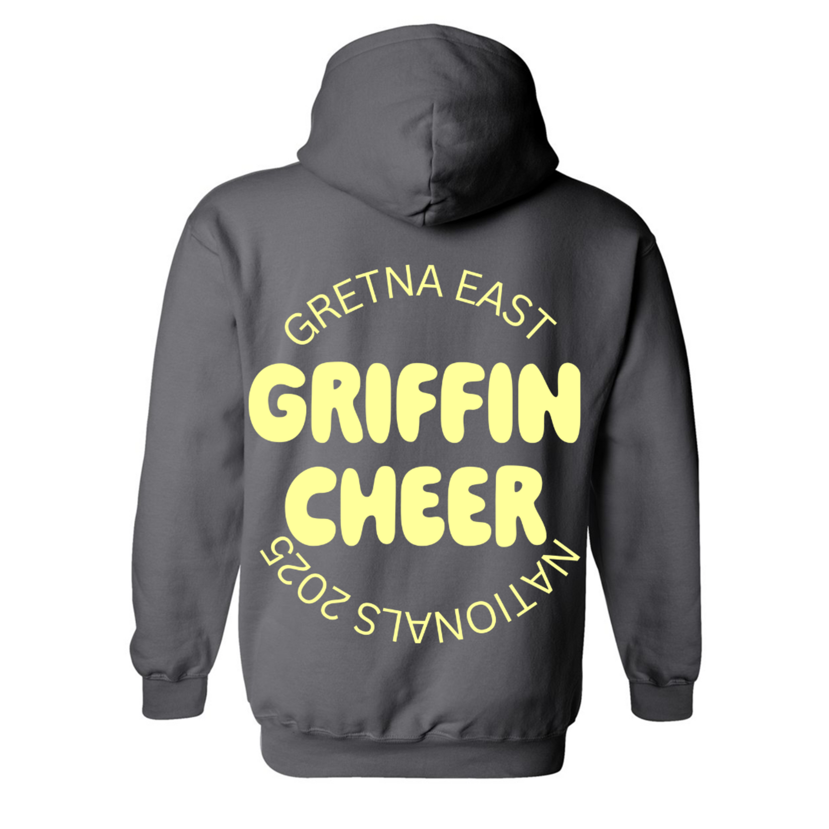 Gildan Gretna East Cheer Circle Hoodie