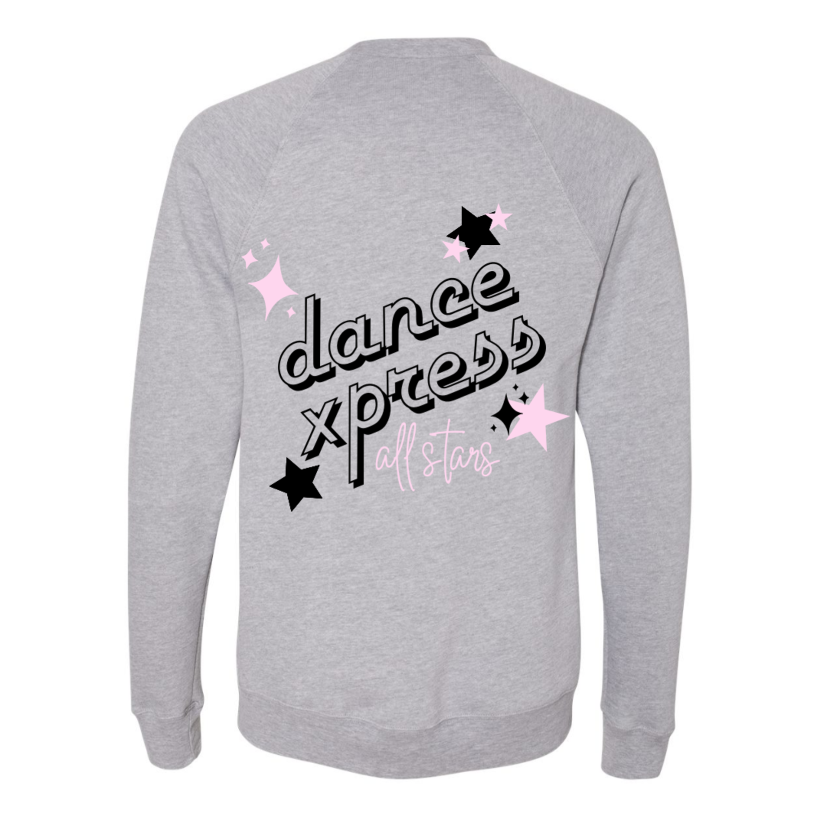 Bella+Canvas Dance Xpress Sparkle Logo Crew