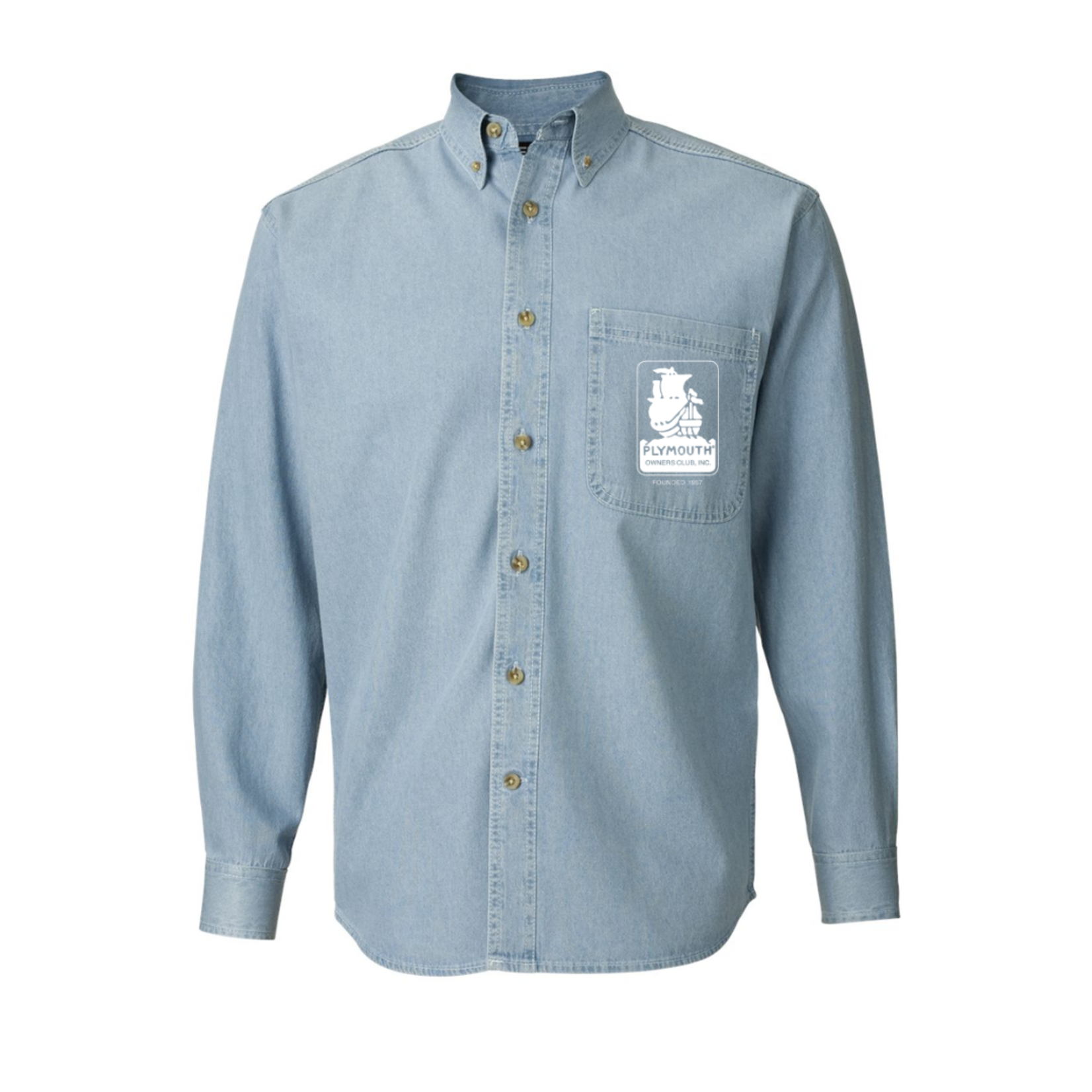 Sierra Pacific Plymouth Denim Button Up