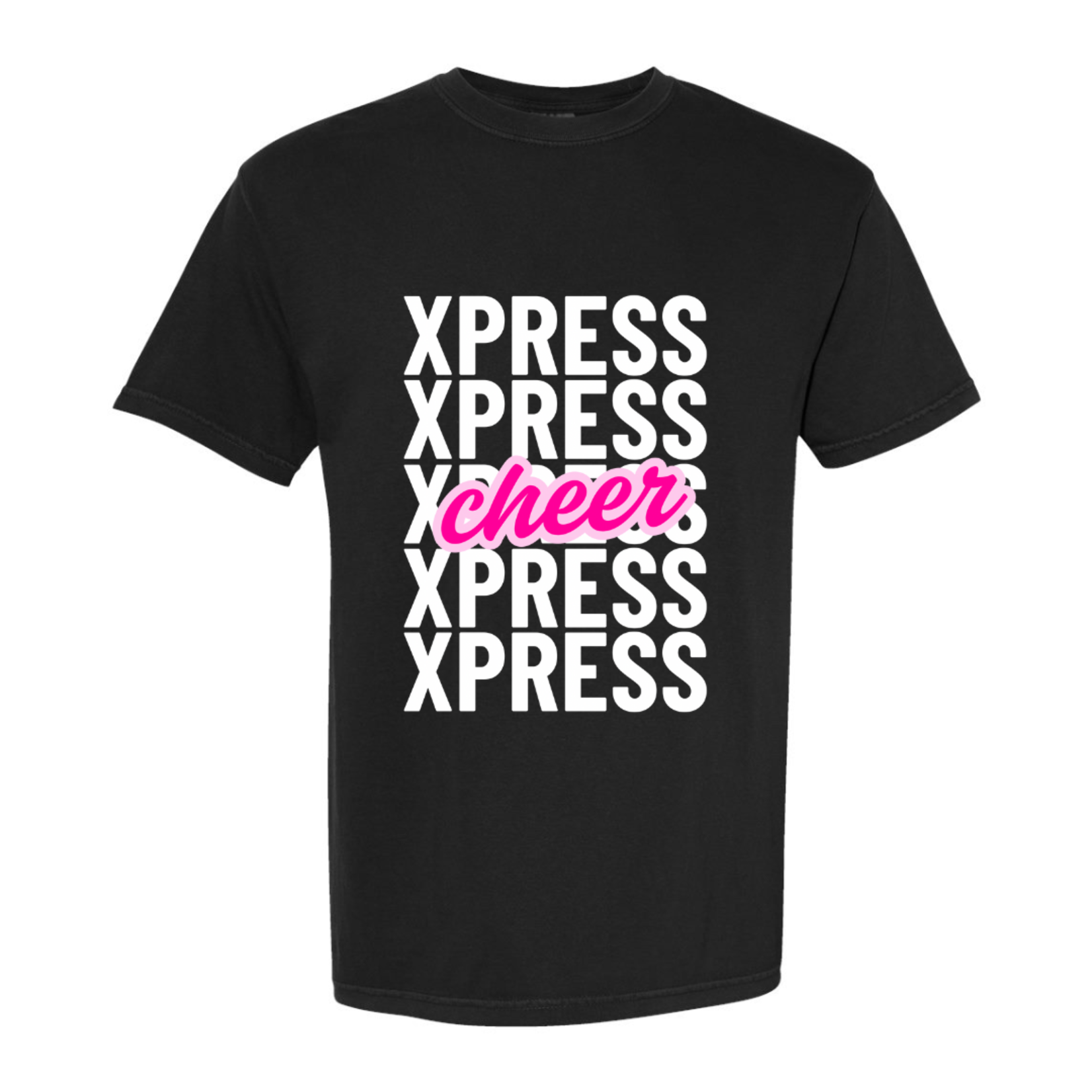 comfort colors Cheer Xpress ASW Tee
