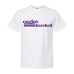 comfort colors Eagles Baseball Lowercase Line Tee