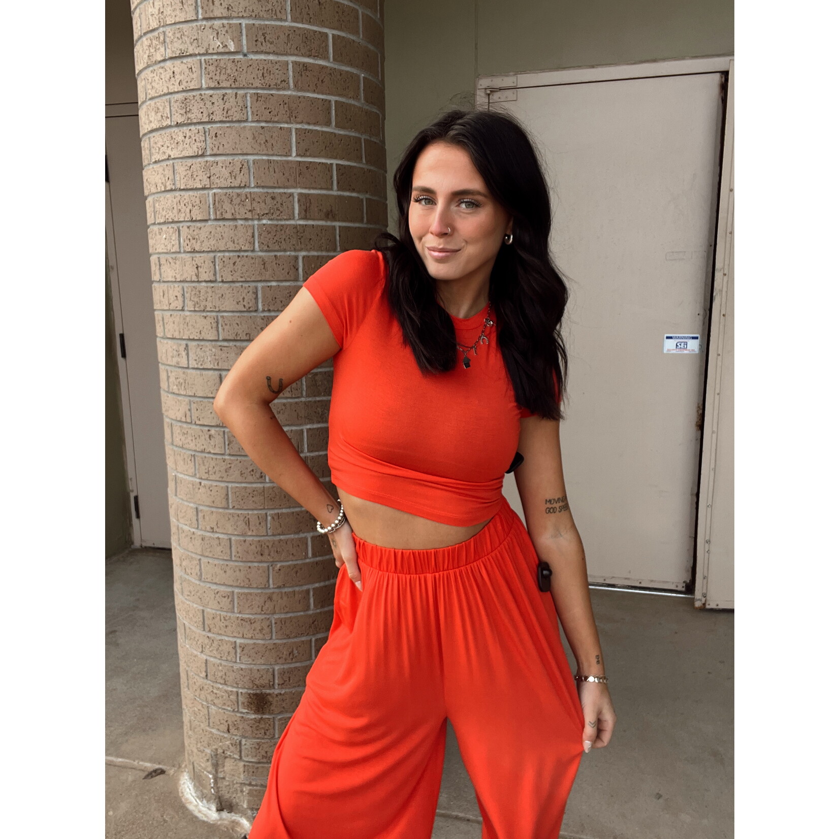 Jersey Tee and Flow Pants