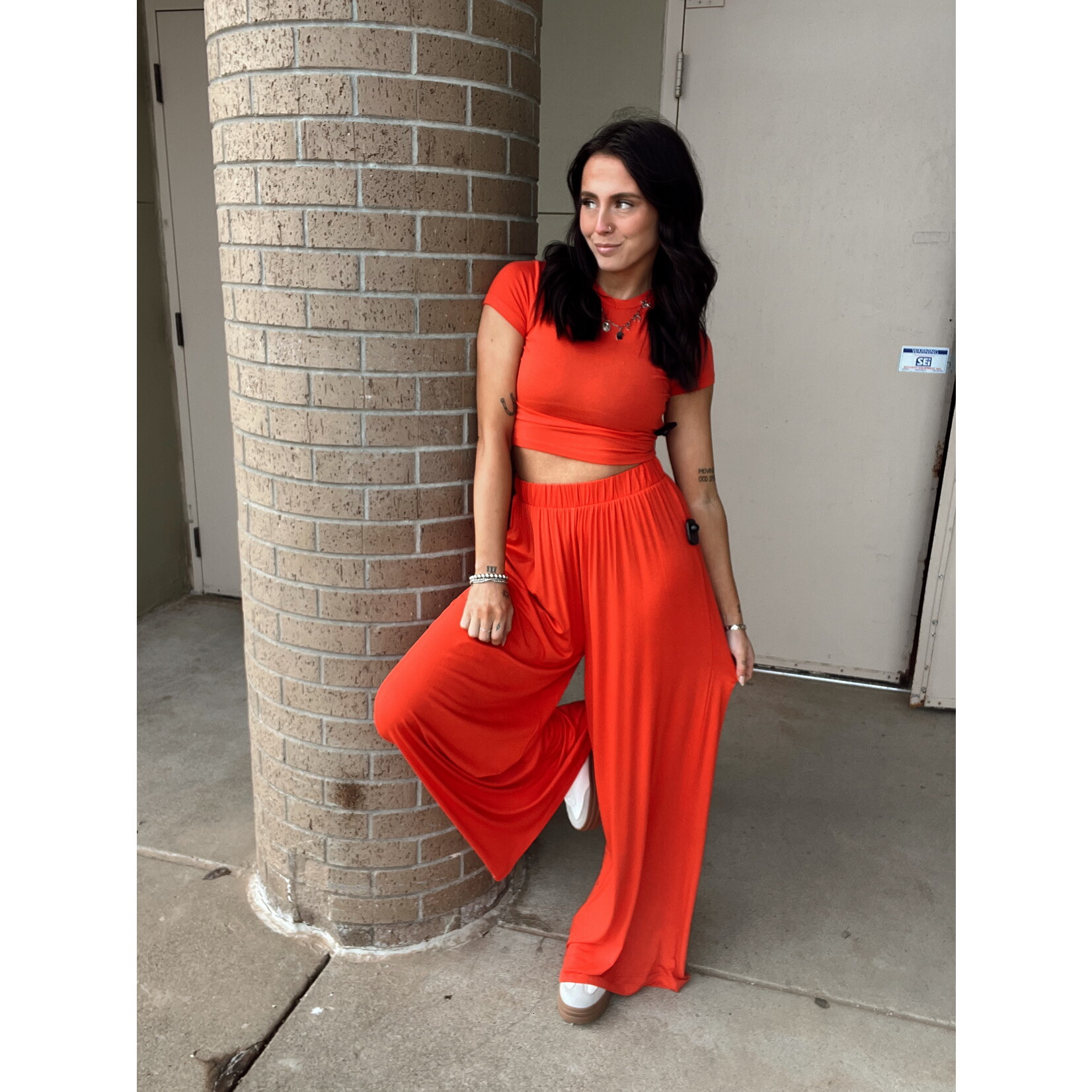 Jersey Tee and Flow Pants