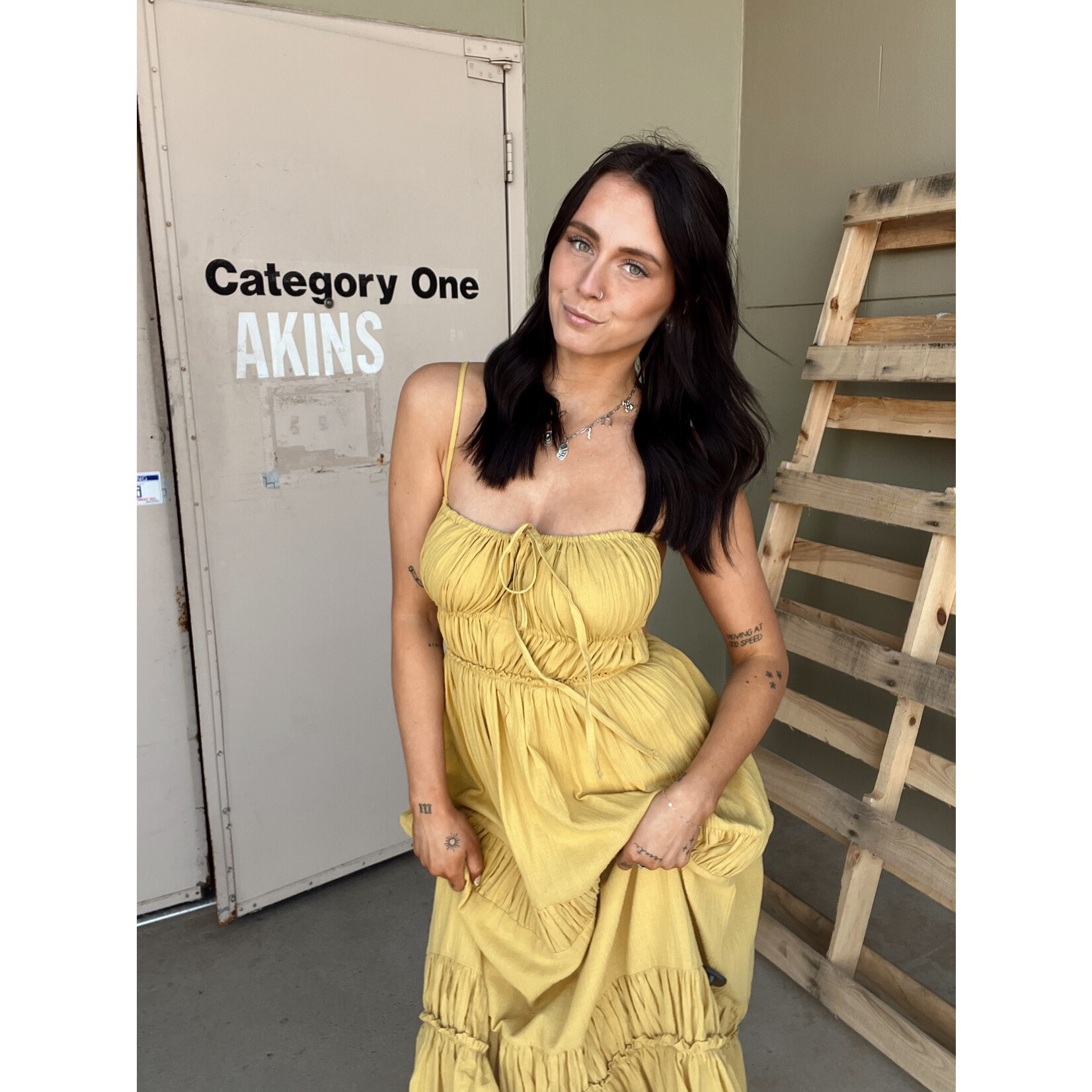 So Me Woven A Line Boho Maxi Dress