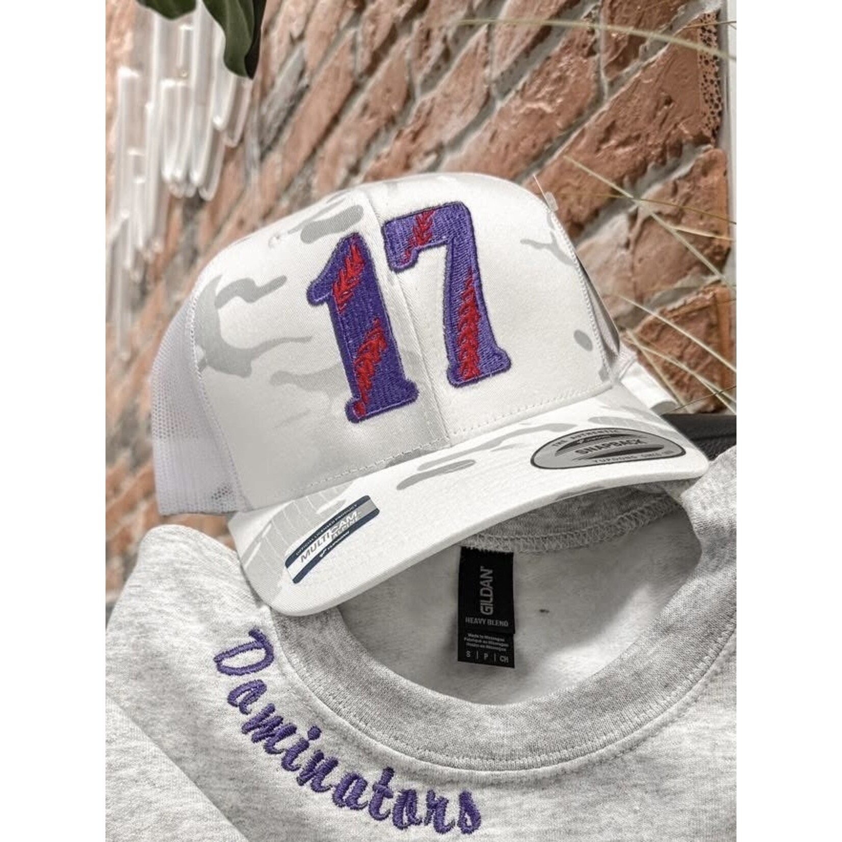 Otto Custom Number Embroidered Hat