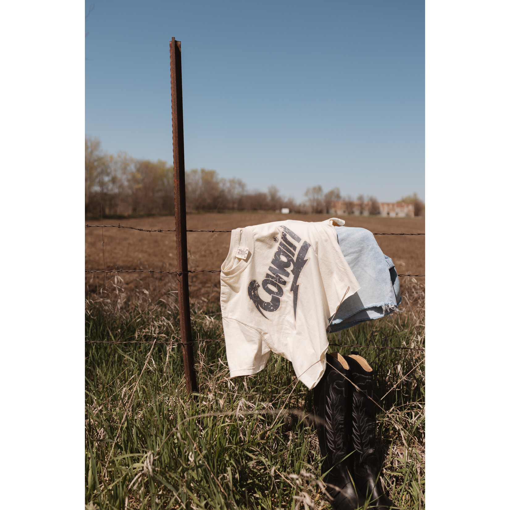 Cowgirl Bolt Tee