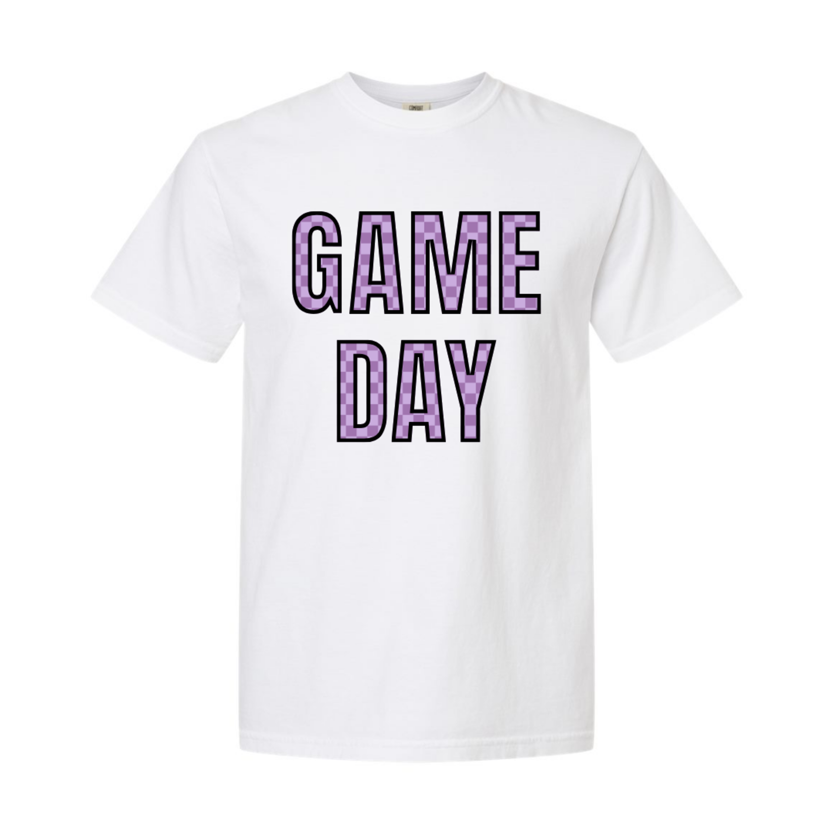 comfort colors Northeast Game Day Checkered Roster Tee