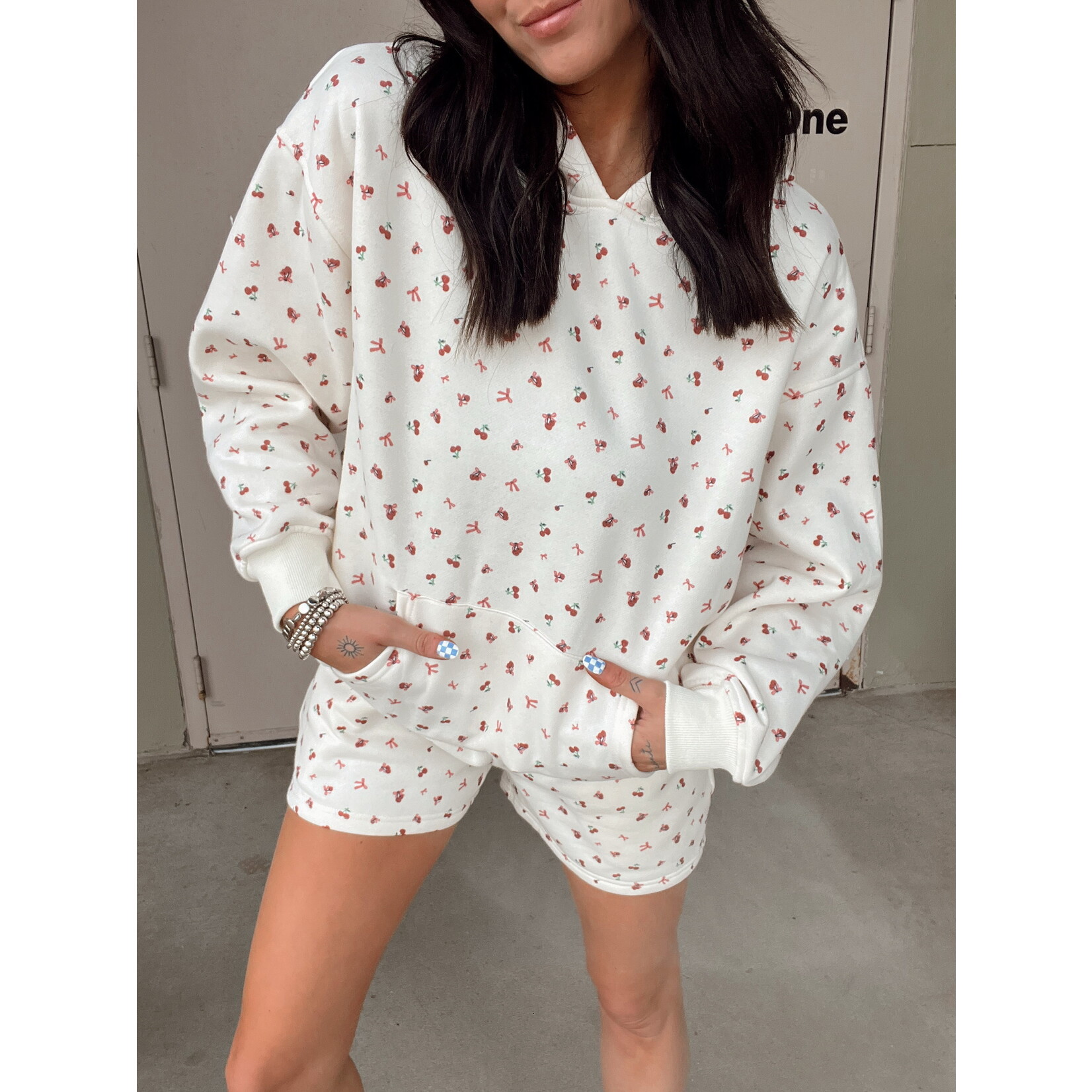 Printed Sweat Shorts
