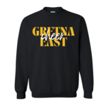 Gildan Gretna East Cheer Layered Crew