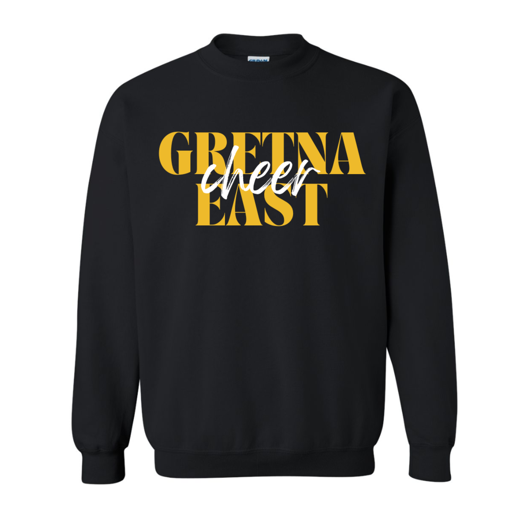 Gildan Gretna East Cheer Layered Crew
