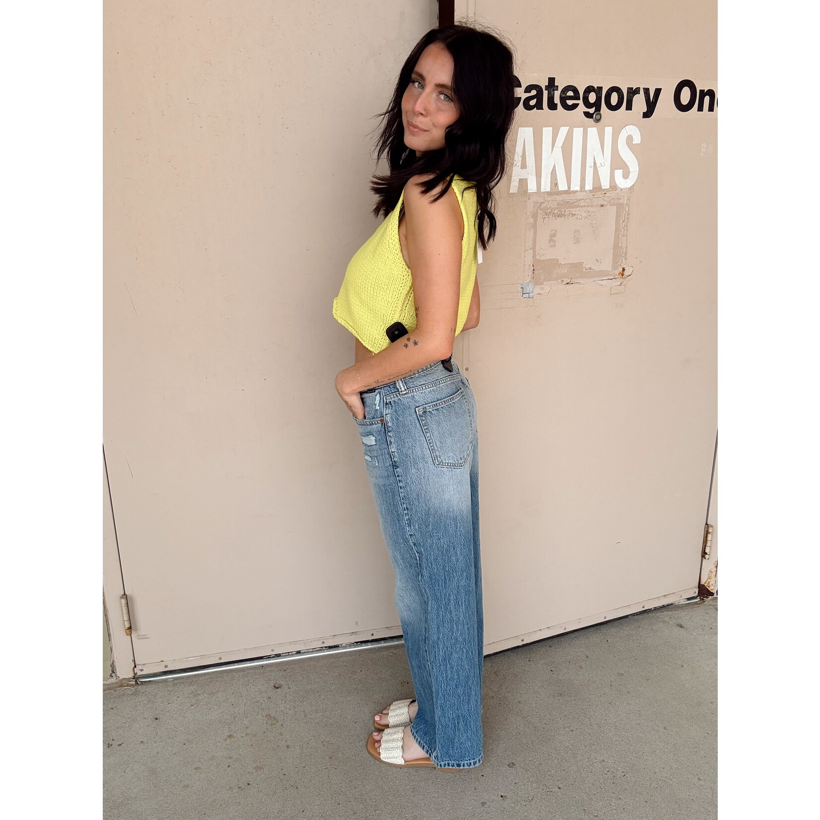 Low Rise Baggy Jean