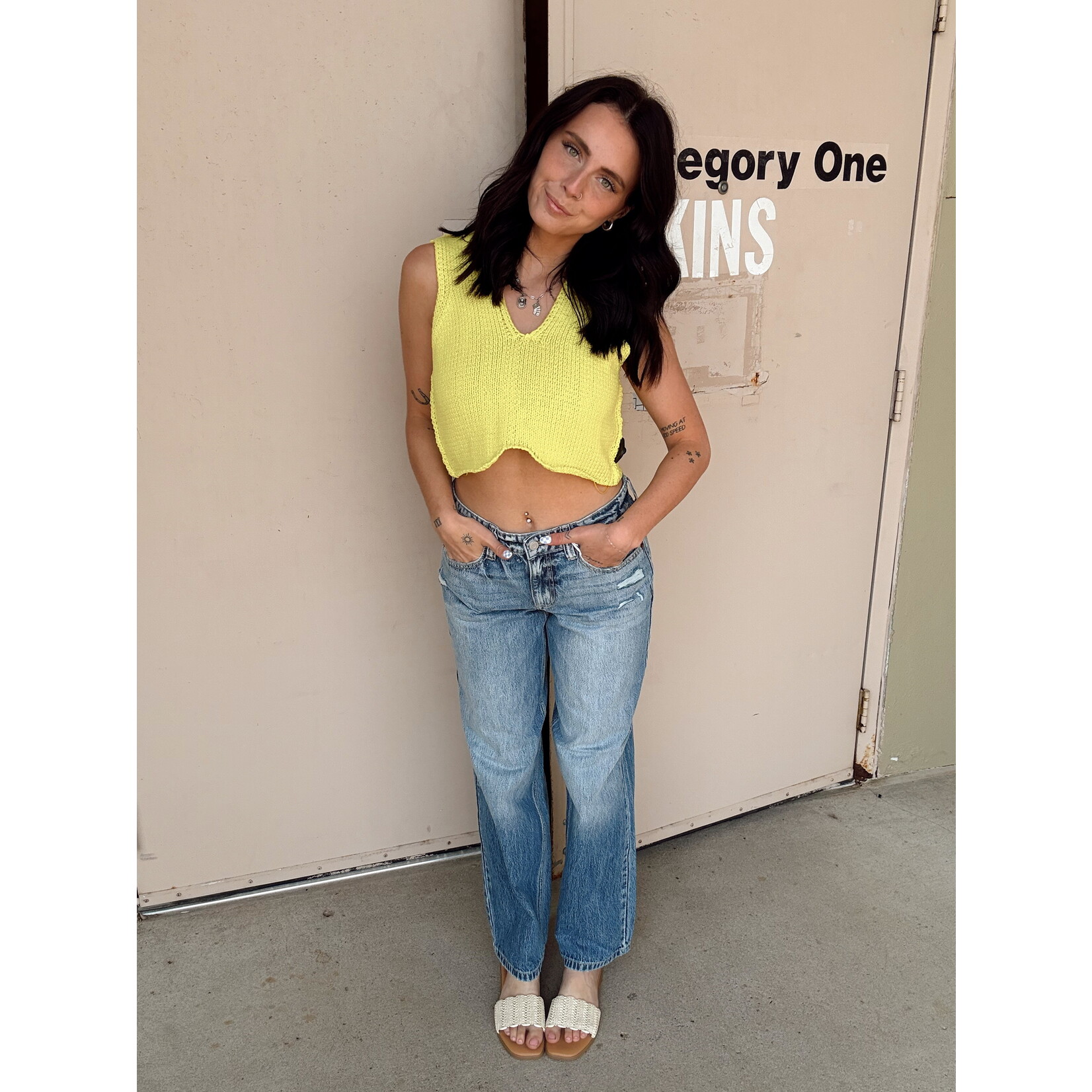 Low Rise Baggy Jean