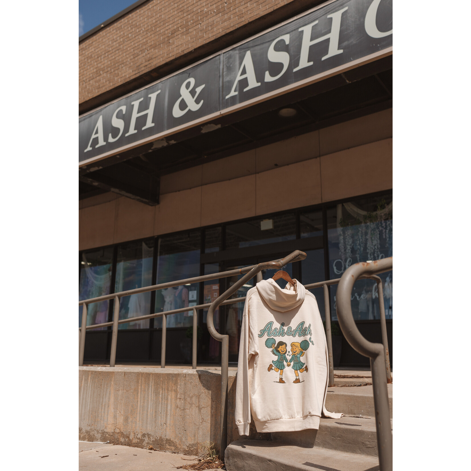 lane seven Ash & Ash Co. Cheerleaders Hoodie
