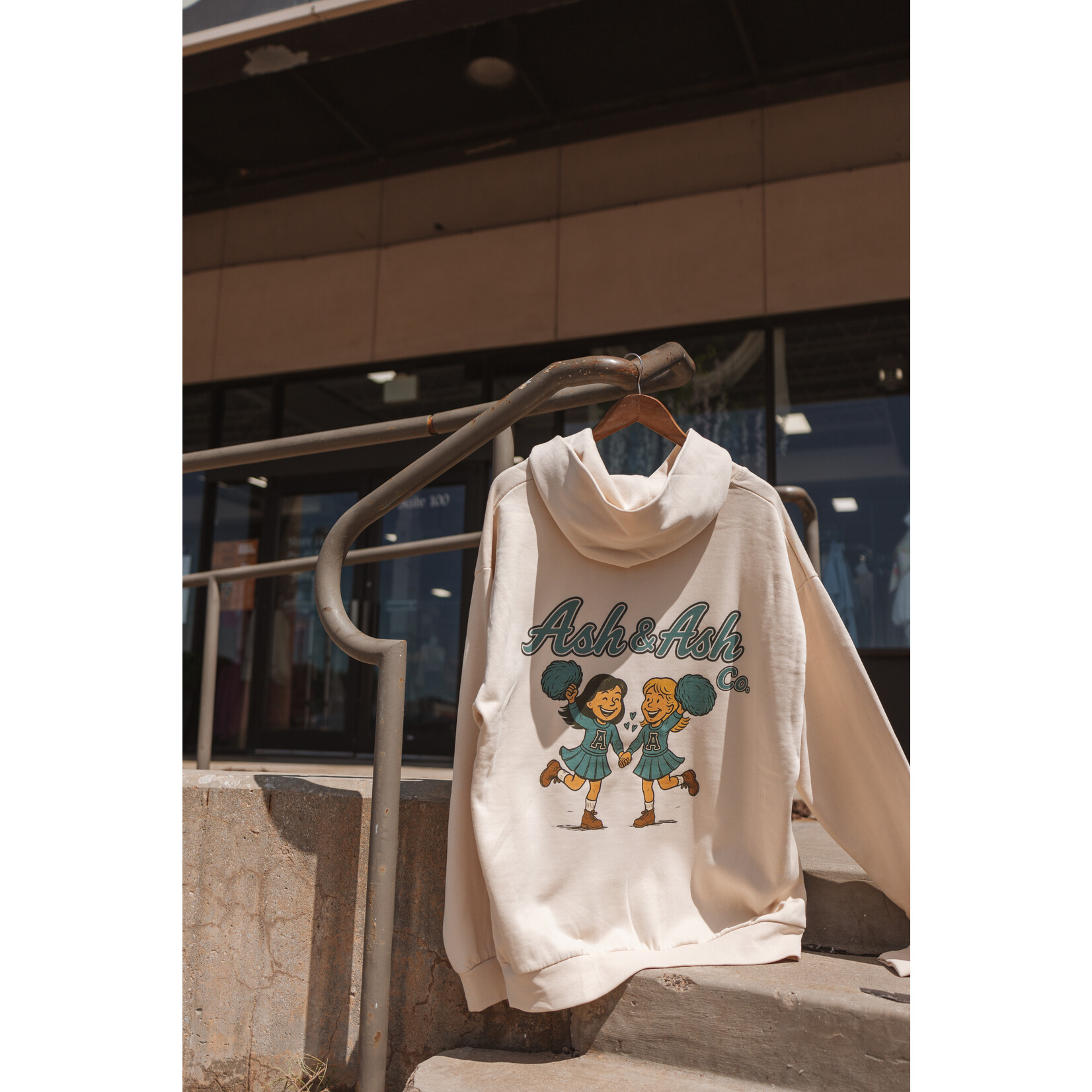 lane seven Ash & Ash Co. Cheerleaders Hoodie
