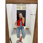 So Me Strapless Barrel Jumpsuit