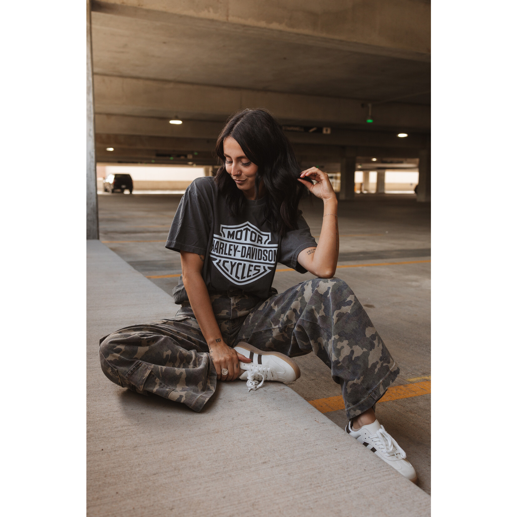 Nori High Rise Wide Leg Cargo