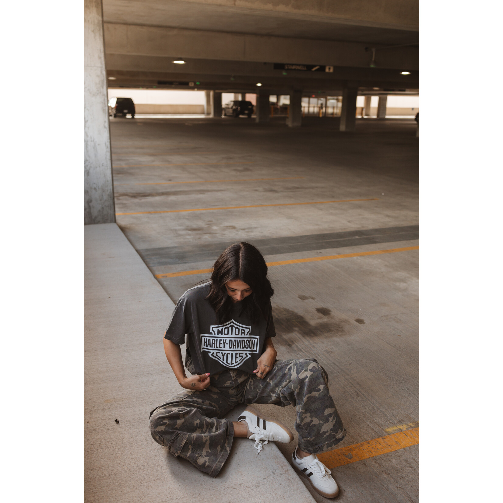 Nori High Rise Wide Leg Cargo