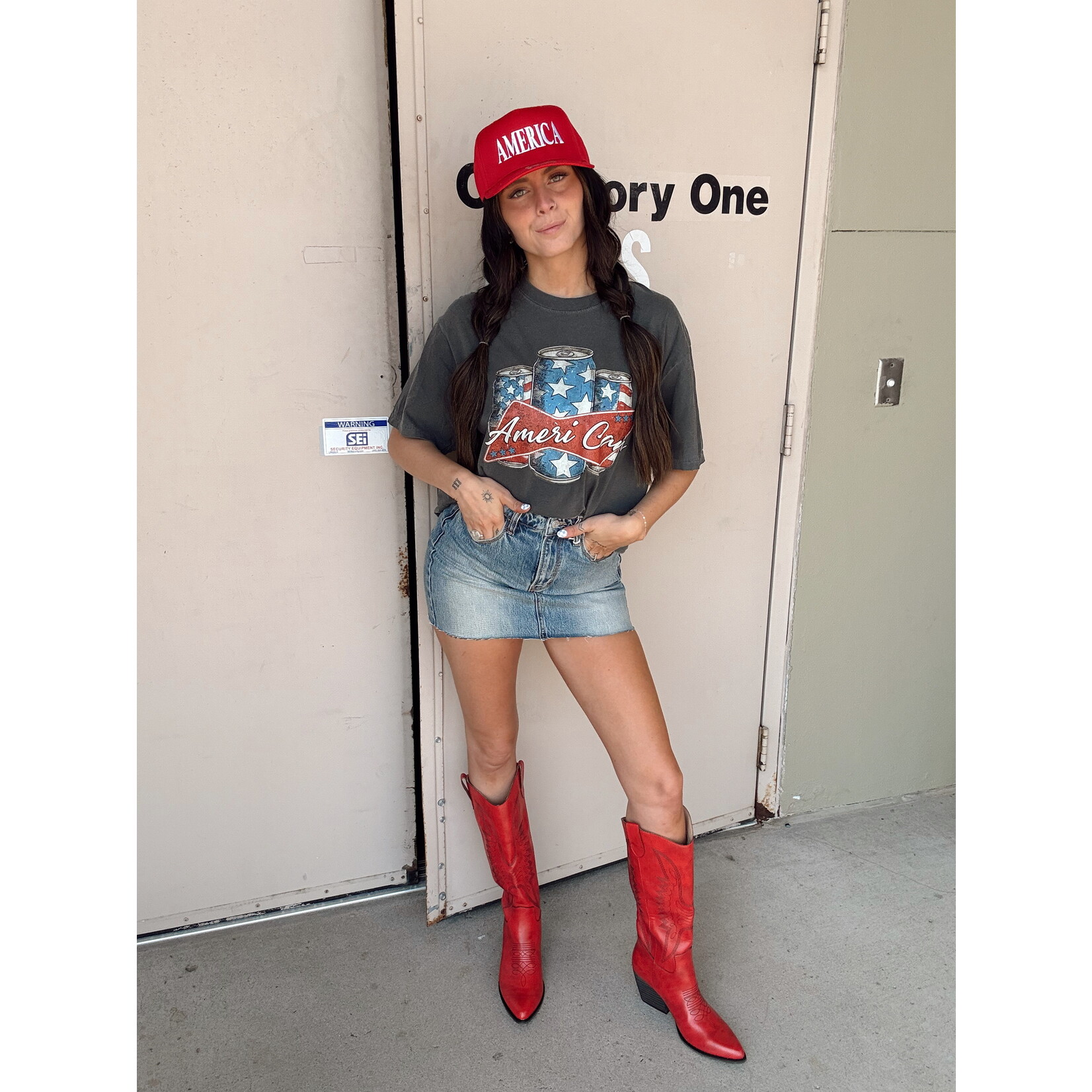 comfort colors Ameri Can Tee