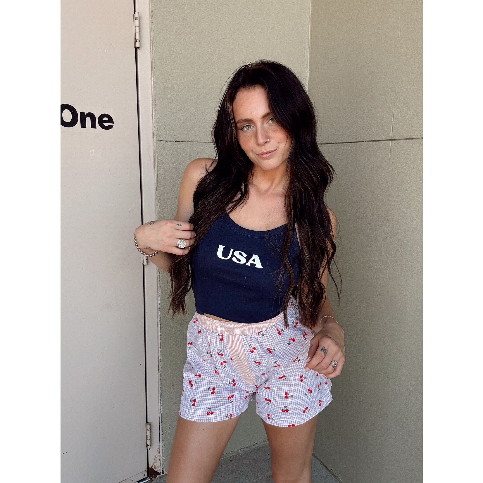 Bella+Canvas USA Puff Crop Tank