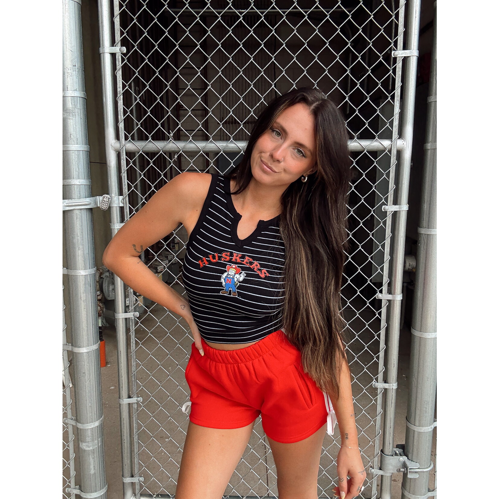 Huskers Arched Herbie Tank