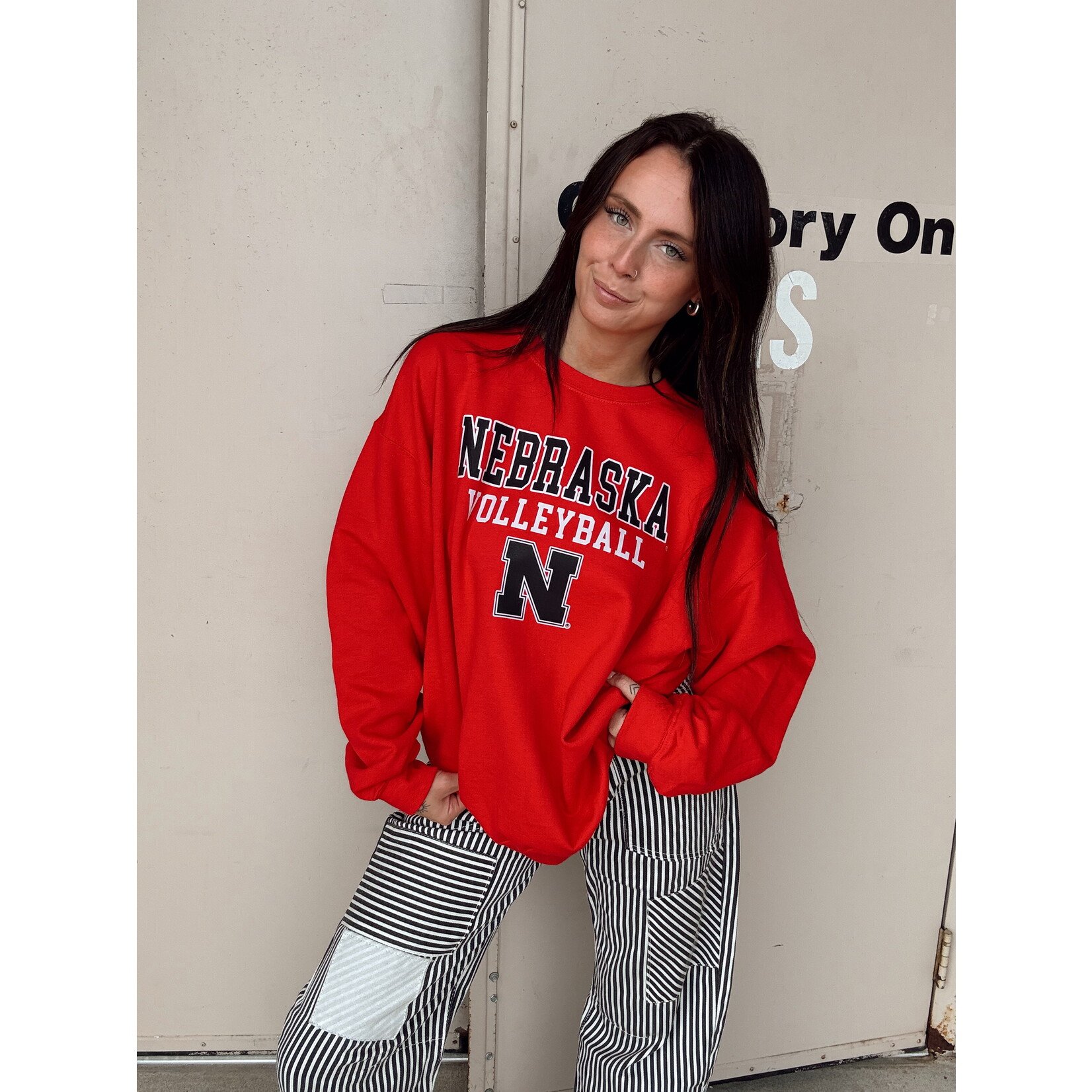 Gildan Nebraska Volleyball Crew