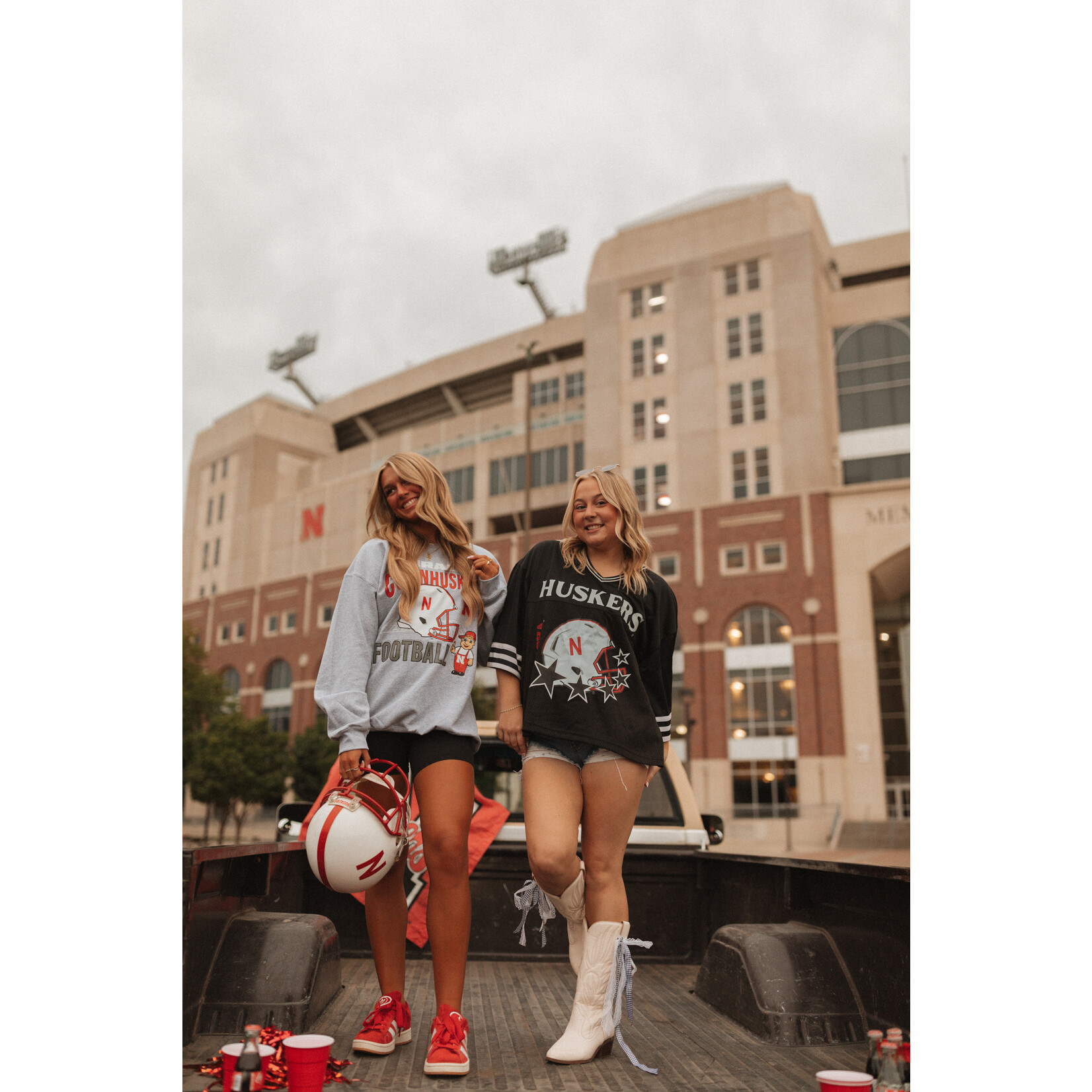 SUPERLINE Huskers Helmet Stars Jersey