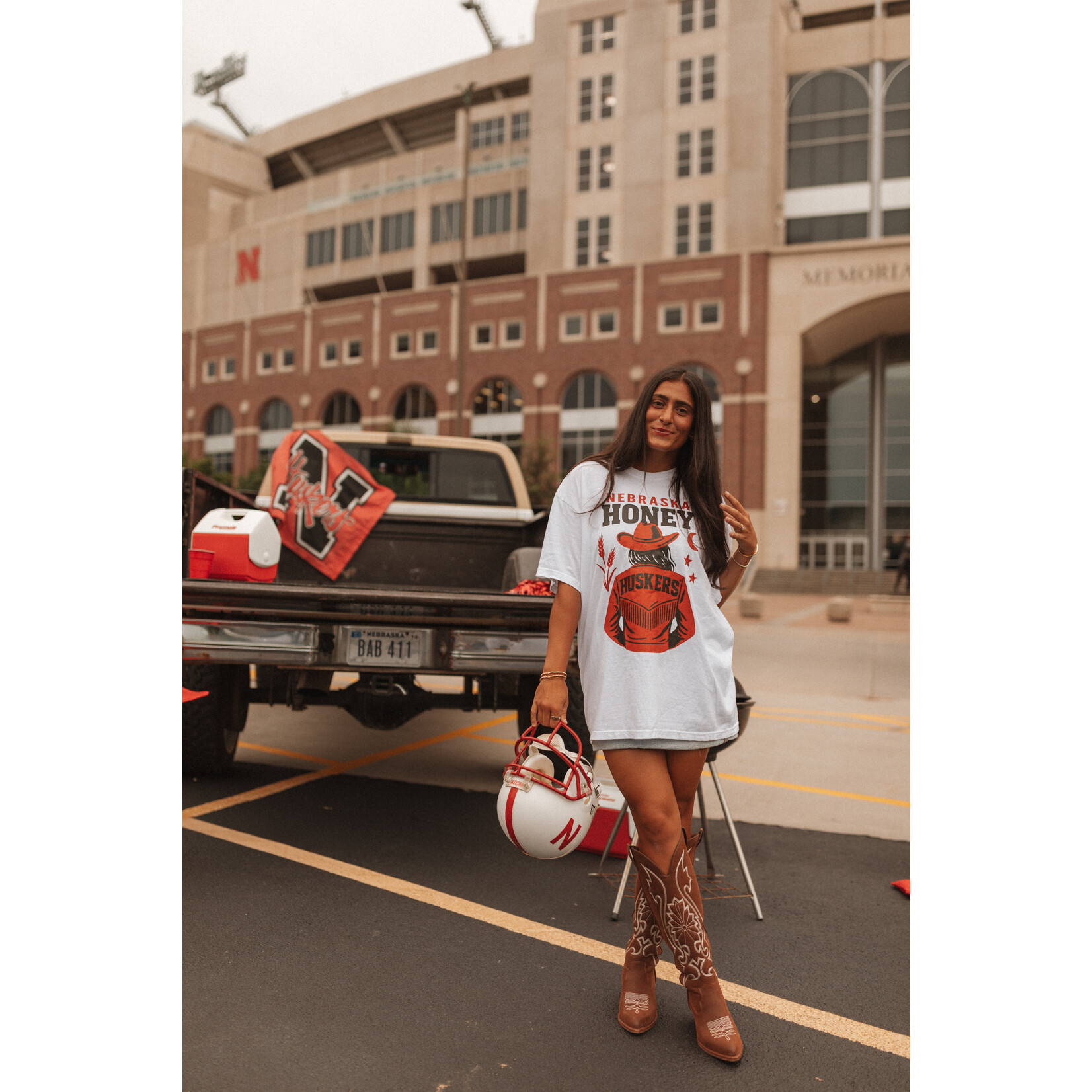 comfort colors Nebraska Honey Tee