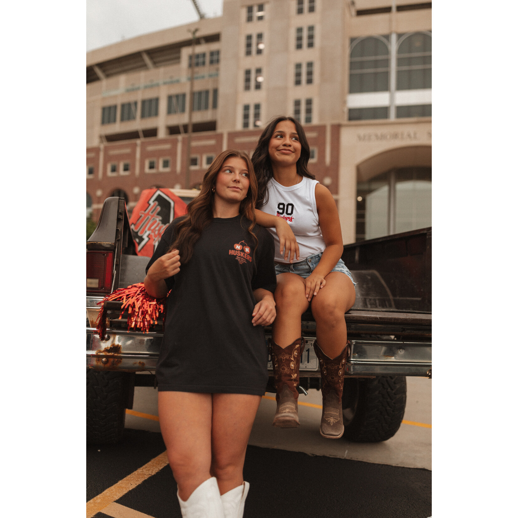 comfort colors Huskers Red Glory Cherries Tee