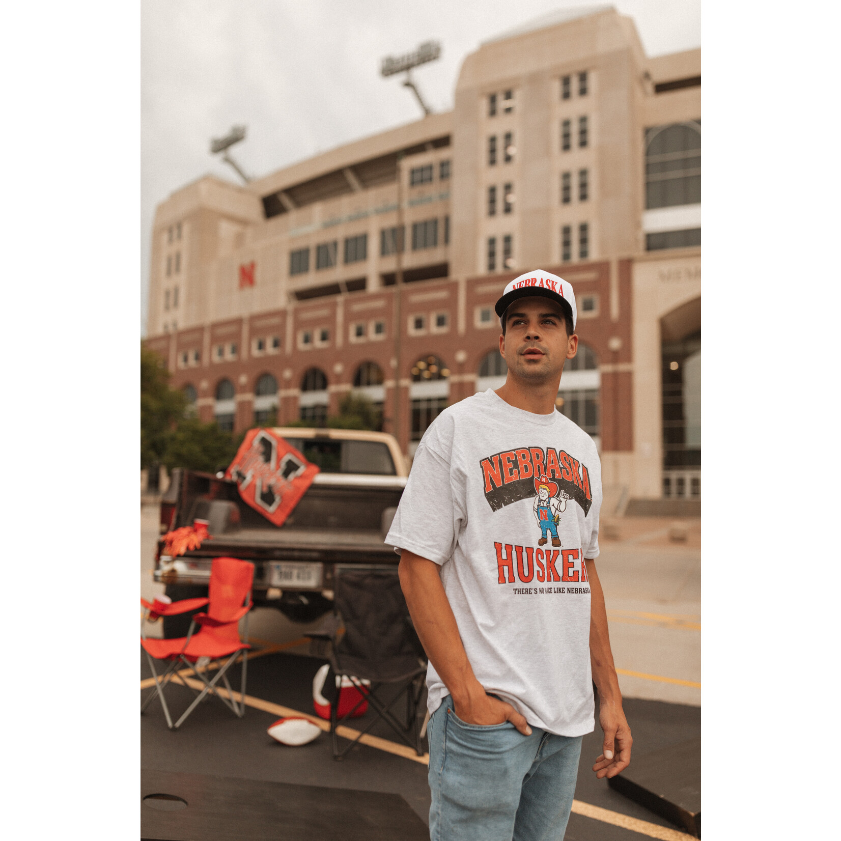 American Apparel There's No Place Like Nebraska Herbie Tee