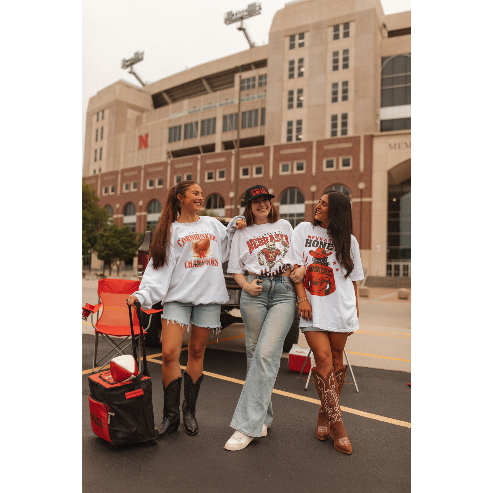 Gildan Cornhuskers Goal Post Inside Out Crew