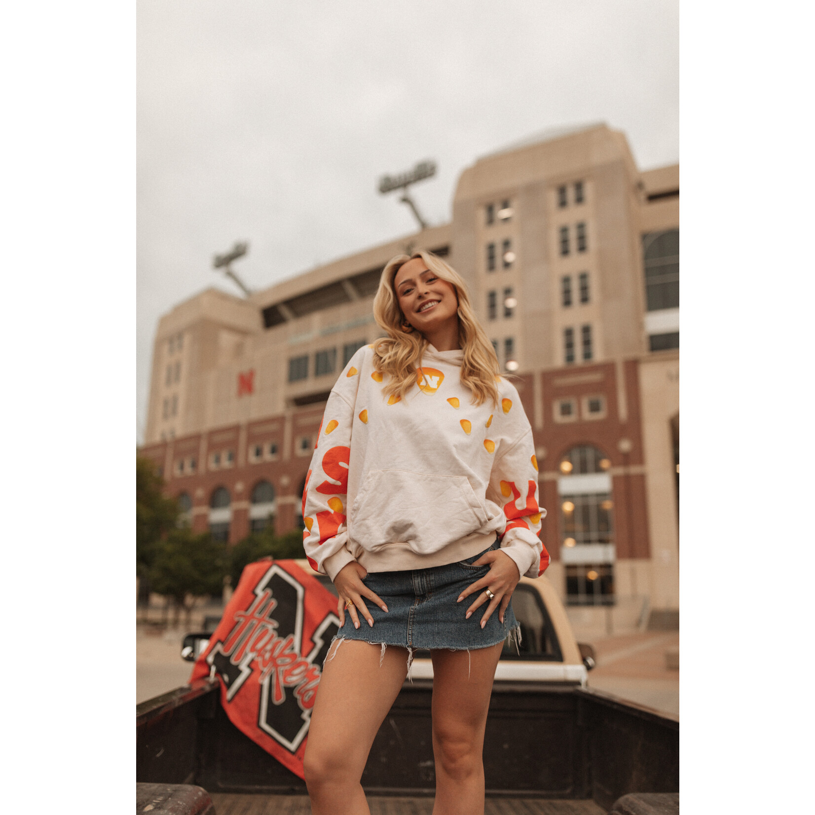 Corn Memorial Big Back Hoodie